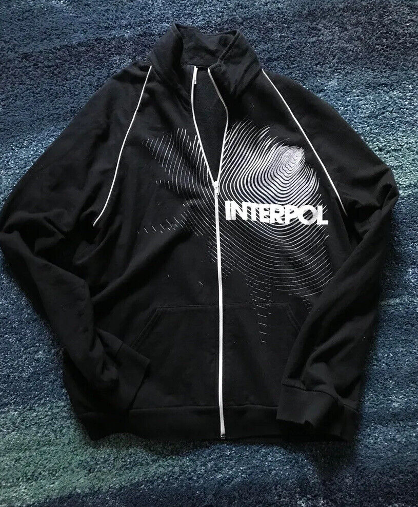 Interpol Track Jacket Rare 2007 Olta Era By American Apparel Large Ships Free