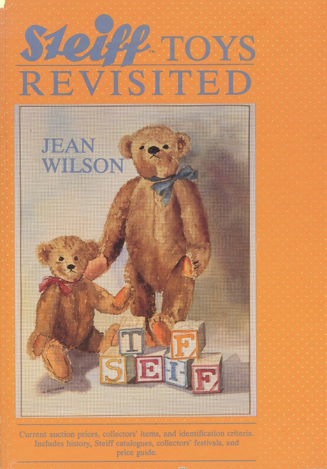Antique Steiff Teddy Bears Dolls Toys Stuffed Animals Types Dates / Book + Value