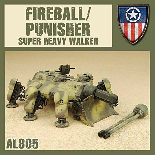 Dust 1947 - Allied Fireball/ Punisher Super Heavy Walker