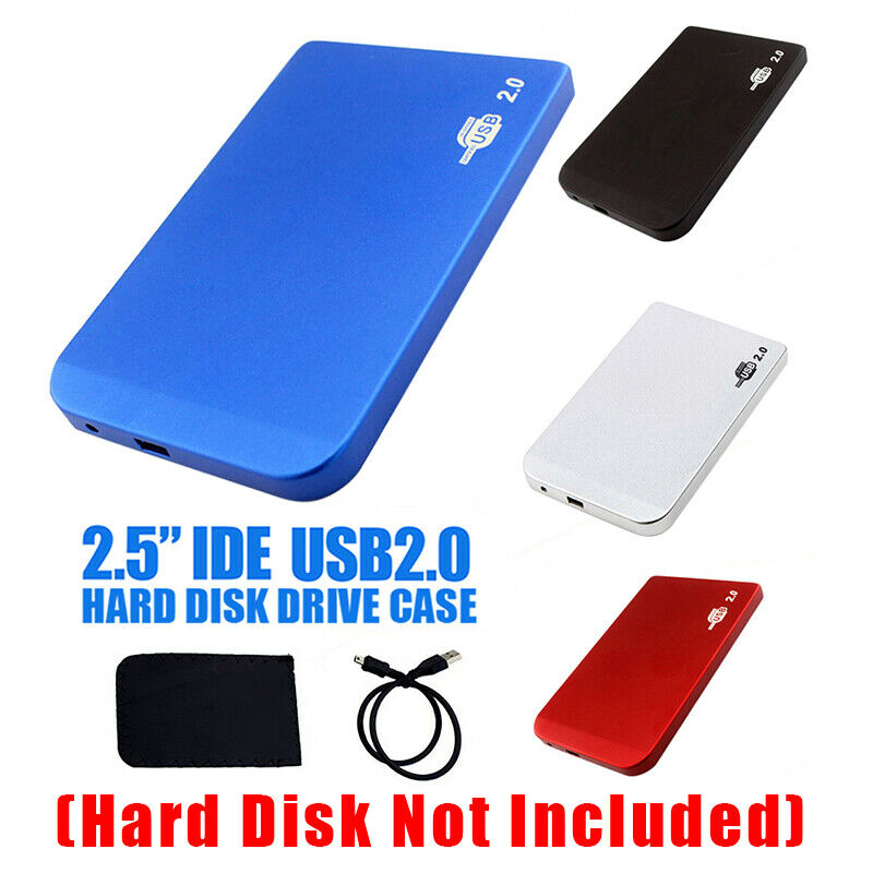 Usb 2.0  To Ide Hdd 2.5" Hard Drive External Enclosure Hdd Case Mobile Box Us