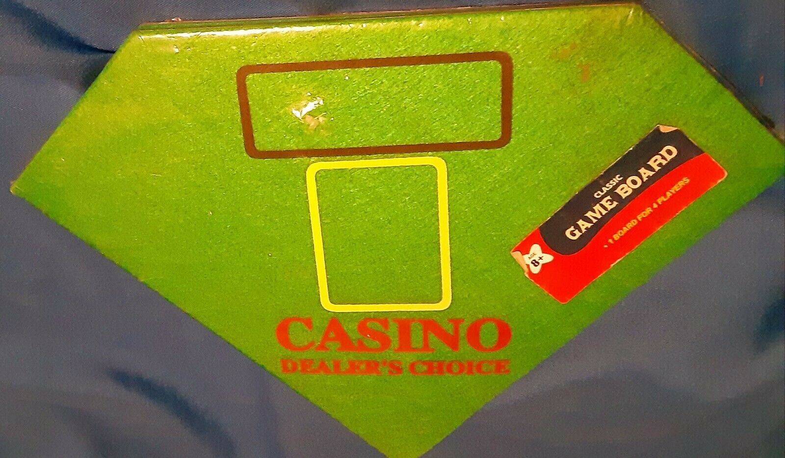 Wtl Classic Game Board Mat Casino Dealer's Choice 735611076297  0104 0104