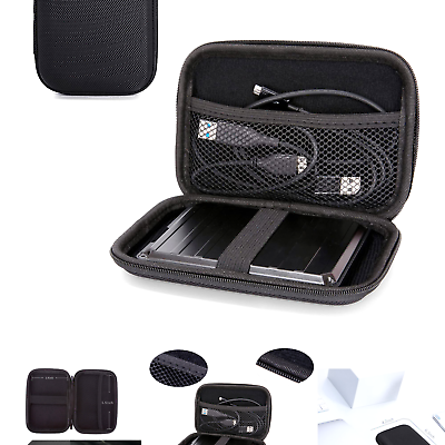Ginsco Eva Hard Carrying Case For Portable External Hard Drive Power Bank Cha...