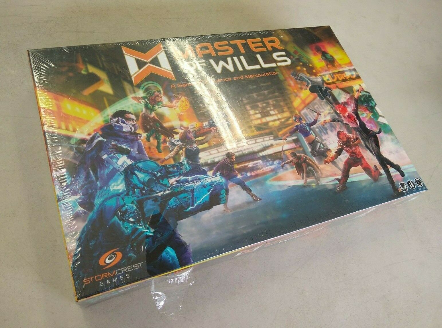 Master Of Wills - New, Sealed - Board Game Stromcrest Games