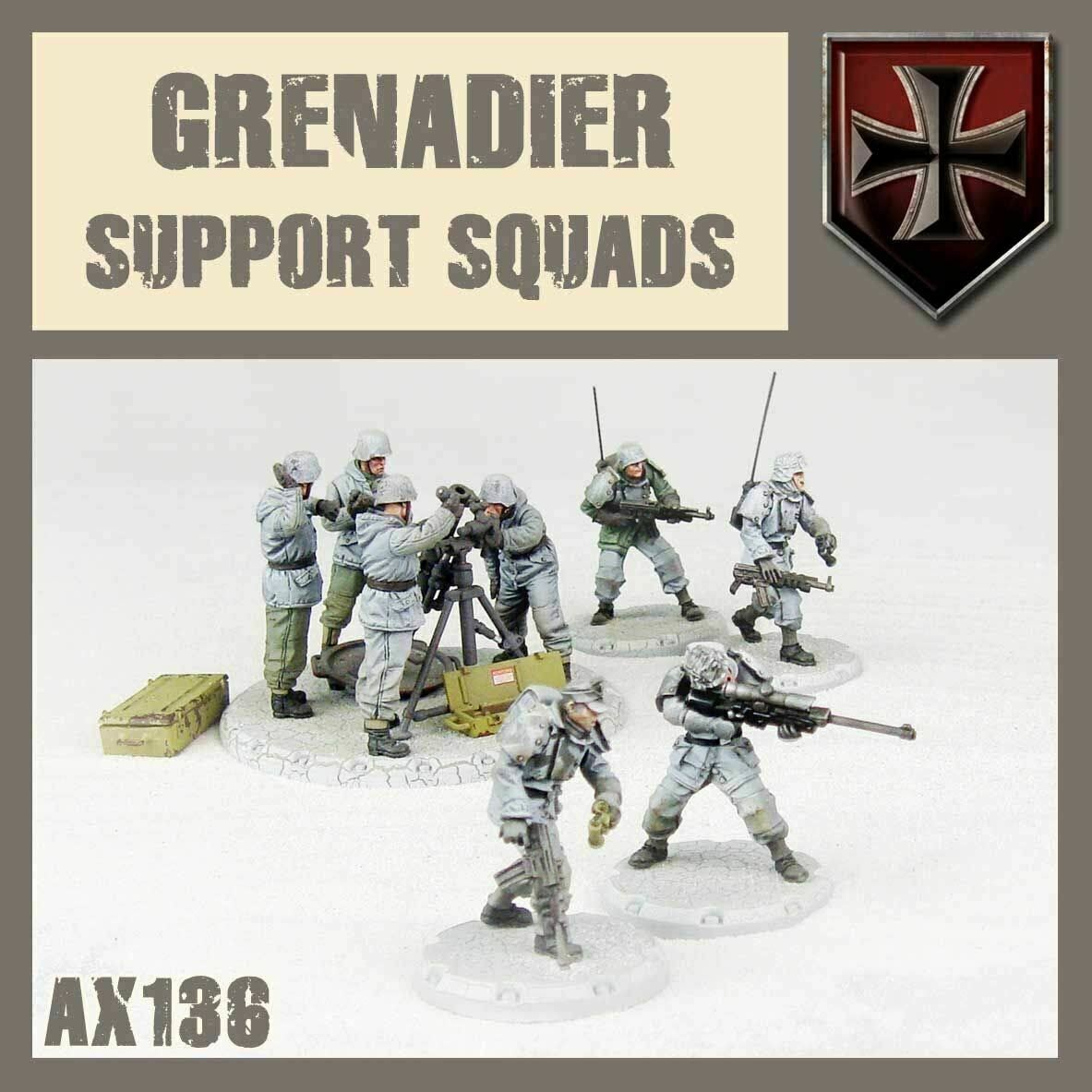Dust 1947 - Axis Grenadier Support Squads